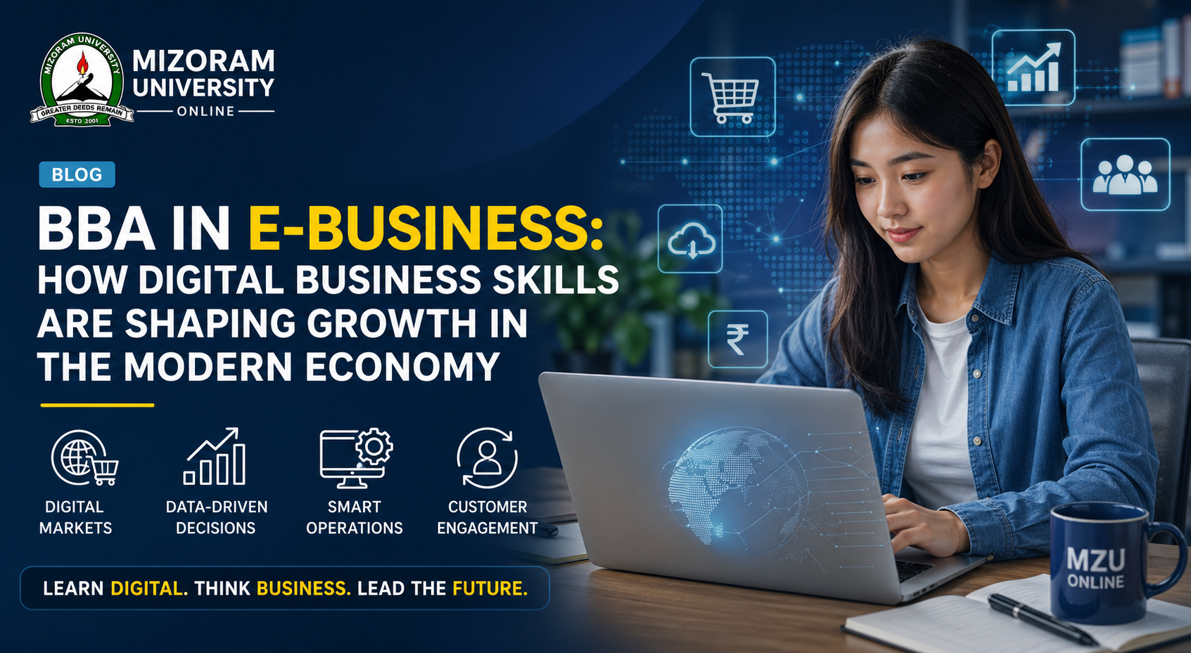 BBA in E-Business: How Digital Business Skills Are Shaping Growth in the Modern Economy
