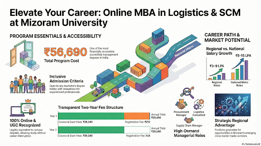 Mizoram University MBA Logistics and Supply Chain Management Online Programs
