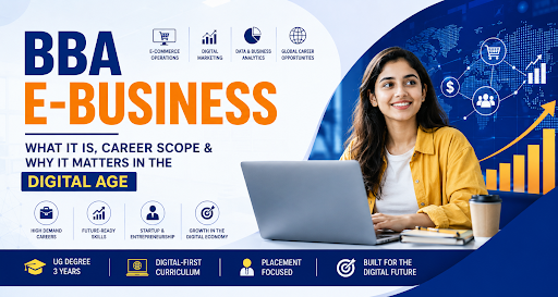 Online Mizoram University BBA E-Business course details, fees, admission process, and career scope in digital business