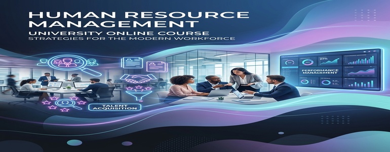MBA HR program background for online learning platform